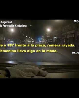 Tigre: El COT interceptó a dos jóvenes que realizaban grafitis en la vía pública