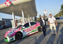 Julio Zamora acompañó la presentación del equipo “Axión Energy Sports” que competirá en la temporada 2022 del Súper TC 2000 y TC 2000