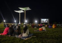 Vicente López: Noche de Cine en la Costa por el Día de los Enamorados