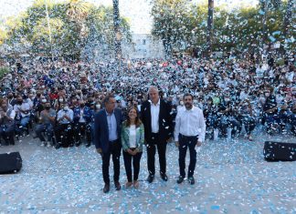 Fernando Moreira y Jaime Perczyk lanzaron la nueva edición de “Volvé a la Escuela” en San Martín