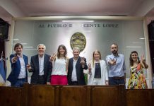 Reunión abierta del bloque de concejales del Frente de Todos en Vicente López