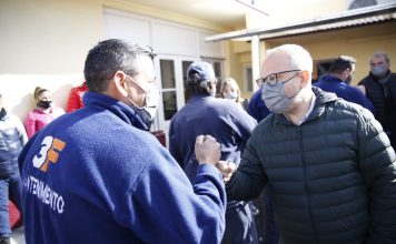 Tres de Febrero: Valenzuela dará un bono de presencialidad Covid de 10 mil pesos a trabajadores municipales