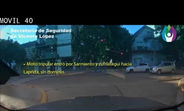 Dos motochorros fueron detenidos en Vicente López tras robar en una perfumería