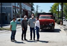 Julio Zamora supervisó la remodelación integral sobre la Avenida de los Constituyentes