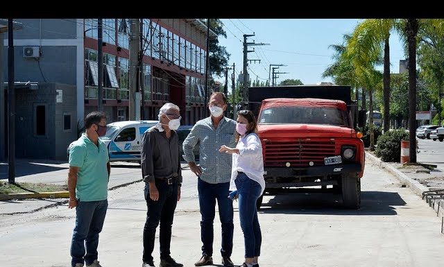 Julio Zamora supervisó la remodelación integral sobre la Avenida de los Constituyentes