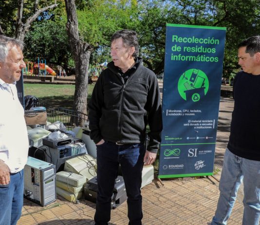 San Isidro: se juntaron 900 kilos de residuos informáticos
