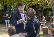 San Isidro: Posse visitó Puerto Libre, el principal lugar de recreación de personas mayores