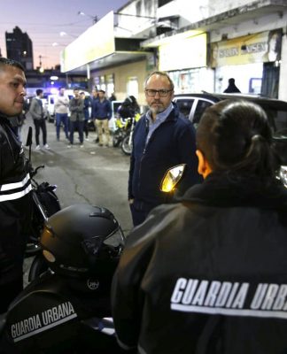 Para reforzar la seguridad, Tres de Febrero presentó la Guardia Urbana Municipal