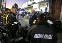 Valenzuela presentó un cuerpo de prevención para mejorar la seguridad en Tres de Febrero