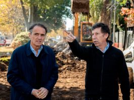 Posse y Katopodis recorrieron obras en San Isidro