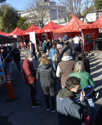 El Municipio llevó adelante un nuevo operativo del programa Tigre Con Vos en el Boulevard Dardo Rocha