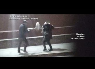 Tigre: Las cámaras lo registraron cuando le robaba las zapatillas a un hombre y el COT lo detuvo en cuestión de minutos