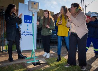 Tigre: Malena Galmarini inauguró una red cloacal que beneficiará a más de 13.000 vecinas y vecinos de General Pacheco