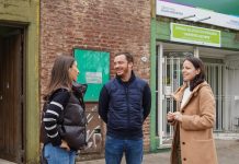 Vicente López: Soledad Martínez recorrió las obras de la UAP Barreiro