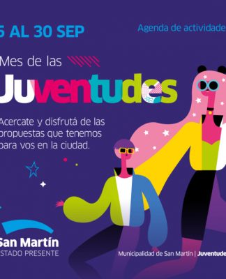 En septiembre, San Martín celebra el Mes de las Juventudes