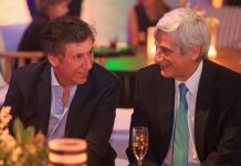 Posse participó de la cena solidaria de la Asociación Casa de Galilea