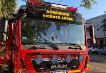 Los Bomberos Voluntarios festejan su 90 aniversario con un desfile en la Costa