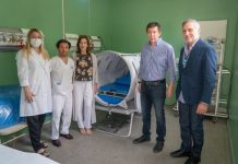 Posse inauguró una sala de medicina hiperbárica en el Hospital de Boulogne