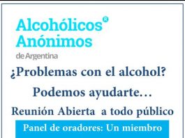 El Grupo «Tres Legados» de Alcohólicos Anónimos convoca a una Reunión Abierta
