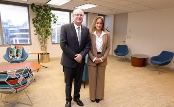 Malena Galmarini se reunió con el presidente del BID en Washington