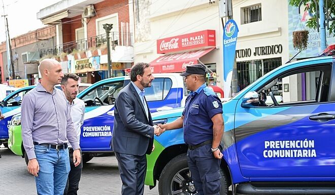 La Municipalidad de Escobar incorporó 13 móviles de Prevención Comunitaria