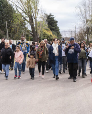 Mariel Fernández recorrió importantes obras en Francisco Álvarez