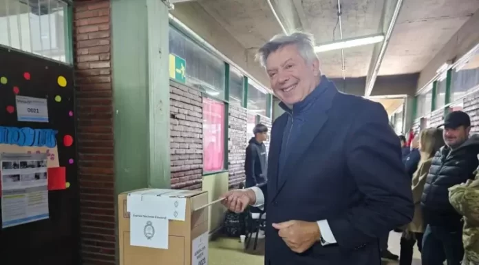 Votó D’Alessandro, precandidato a intendente por Juntos por el Cambio San Martín