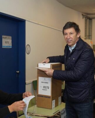 Posse votó en Beccar: “Todos queremos un futuro mejor”