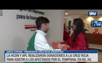 La Cámara de Diputados y APL realizaron donaciones a la Cruz Roja para asistir a los afectados por el temporal en la provincia de Buenos Aires