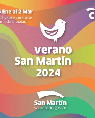 Se viene un nuevo ciclo de verano “Viví Cultura” en San Martín