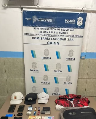Gracias al Centro de Monitoreo, detuvieron a tres delincuentes en Garín