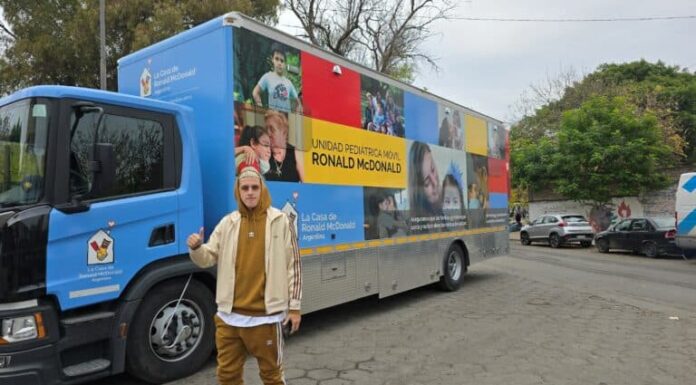 Más 490 niños recibieron atención médica primaria gratuita en la Unidad Pediátrica Móvil de Casa Ronald McDonald