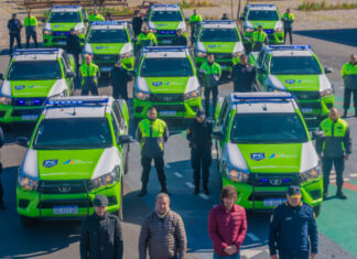 Juan Andreotti presentó 10 nuevas Patrullas de Protección Ciudadana