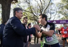 Jorge Macri premió a los ganadores de la Media Maratón de la Ciudad, que tuvo el récord de 25 mil corredores