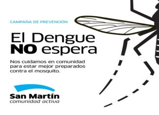 San Martín lanza una nueva campaña de prevención contra el Dengue