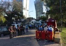 Operativo de la Policía de la Ciudad: Argentina-Brasil: 260 actas, 126 trapitos demorados, impedimento para tres deudores alimentarios y un detenido por robo