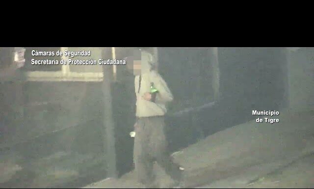 Tigre: agentes del COT detuvieron a un sospechoso luego abrir a la fuerza un vehículo y robar elementos