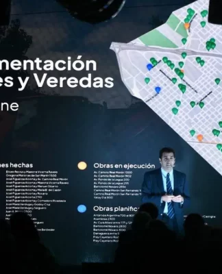 Ramón Lanús presentó los planes de gobierno 2025 ante más de 600 vecinos de Boulogne