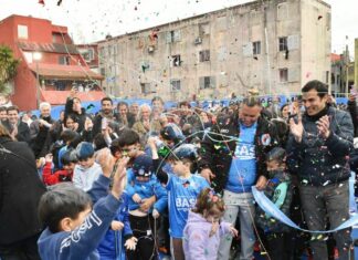 San Isidro: se inauguró la nueva cancha de fútbol en el Club Basi de Boulogne