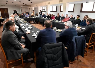 Julio Zamora acercó las propuestas de Somos Buenos Aires a comerciantes en Don Torcuato