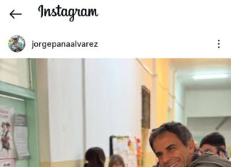 Jorge “el Panadero” Álvarez votó y llamó a consolidar el cambio en San Isidro