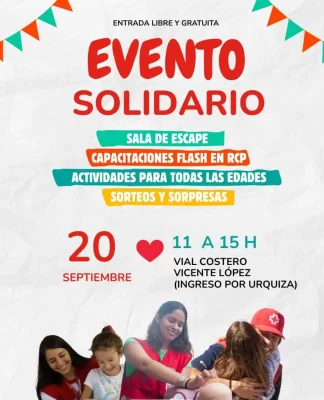 “Actitud Humanitaria”: Cruz Roja Argentina lanza su Colecta Anual 2025 con actividades en Vicente López