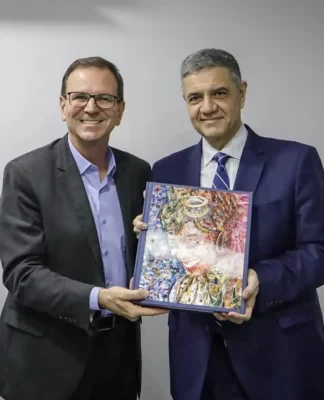 Jorge Macri se reunió con el alcalde de Río de Janeiro, Eduardo Paes, y empresarios de la ciudad para avanzar en proyectos de innovación urbana