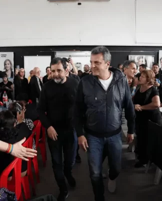 Sergio Massa refuerza Fuerza Patria en San Martín en la recta final