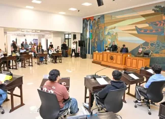 Julio Zamora acompañó una nueva edición del Parlamento Juvenil 2025 en el HCD de Tigre