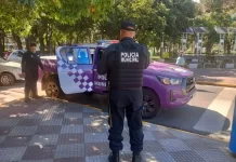 La policía municipal del Móvil Violeta evitó una tragedia en Belén de Escobar