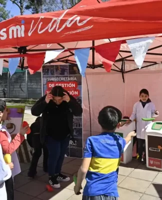 Estudiantes de la Escuela Primaria N°47 de General Pacheco disfrutaron de una kermés ambiental del Municipio de Tigre