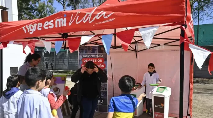 Estudiantes de la Escuela Primaria N°47 de General Pacheco disfrutaron de una kermés ambiental del Municipio de Tigre