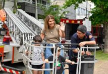“Un día como Bombero”, la actividad organizada en el cuartel de Tigre centro con la compañía del Municipio