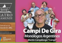 Martín “Campi” Campilongo, Lorena Vega y “The Beats” estarán este fin de semana en San Fernando